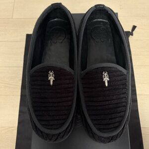 Black Chrome hearts Loafers